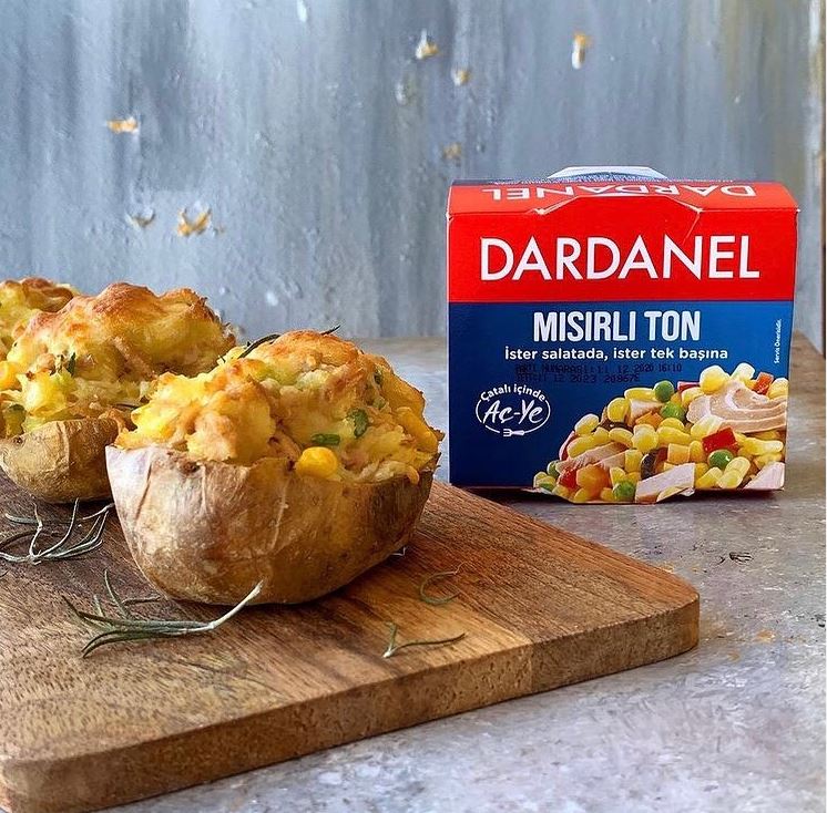 Dardanel Ton Salata M�s�rl� Kumpir